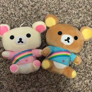 Last one! NWOT!6” Rilakkuma plushy